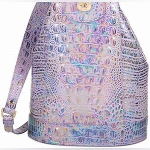 Brahmin Allie - Violet Wonderland Melbourne with matching wallet